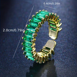 Bague en or et émeraude
