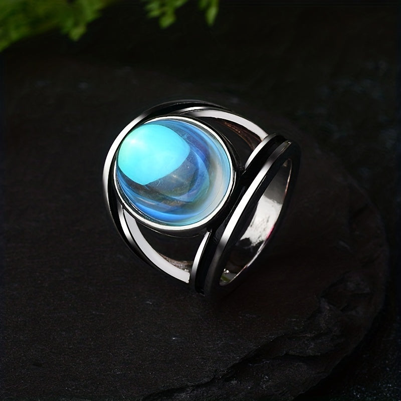 Bague magique en pierre de lune
