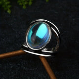 Bague magique en pierre de lune