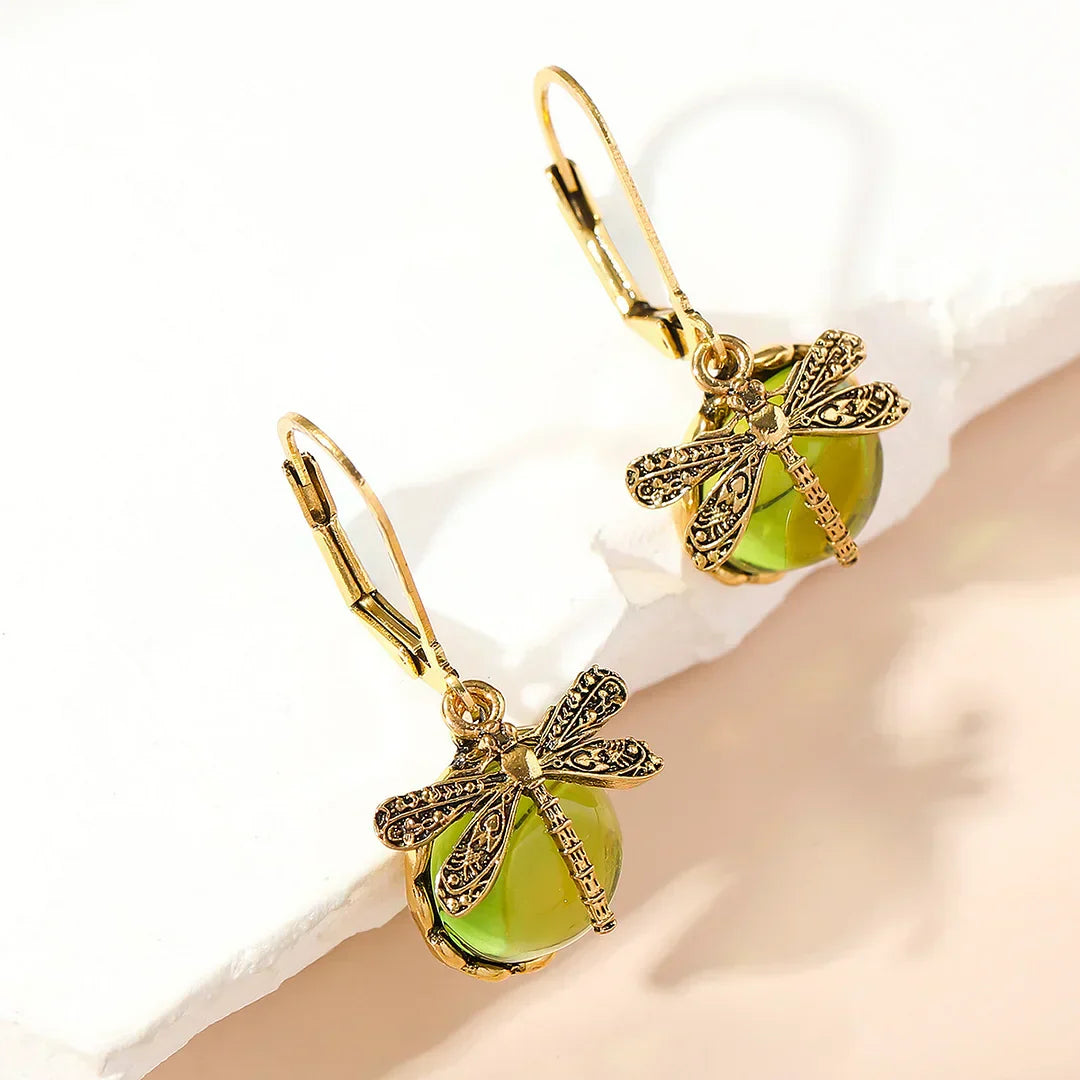 Boucles d'oreilles circulaires en argent antique