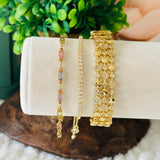 Bracelet « Isabella » avec des pierres colorées