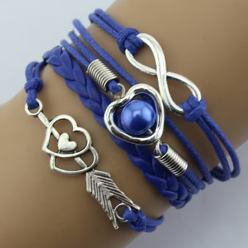 Bracelet Rétro Arc d’Amour