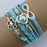 Bracelet Rétro Arc d’Amour