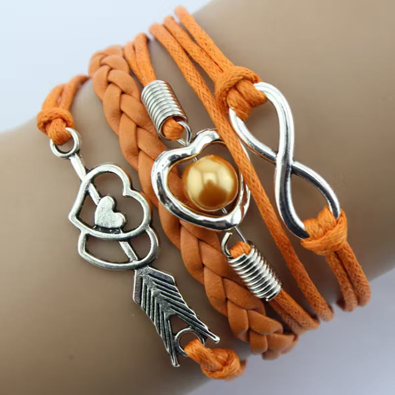 Bracelet Rétro Arc d’Amour