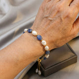 Bracelet élégant en marguerites océaniques