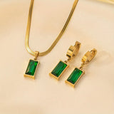 Collection complète de bijoux Lina Esmeralda