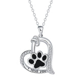 Collier Cœur et Patte - Un Rappel de Compagnons Fidèles