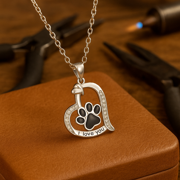 Collier Cœur et Patte - Un Rappel de Compagnons Fidèles