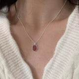 Collier Philippa Améthyste