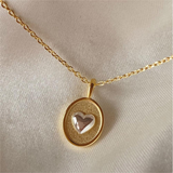 Collier Retro Herz