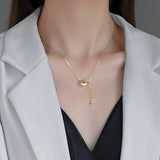 Collier avec deux anneaux