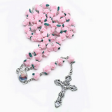 Collier de chapelet avec roues