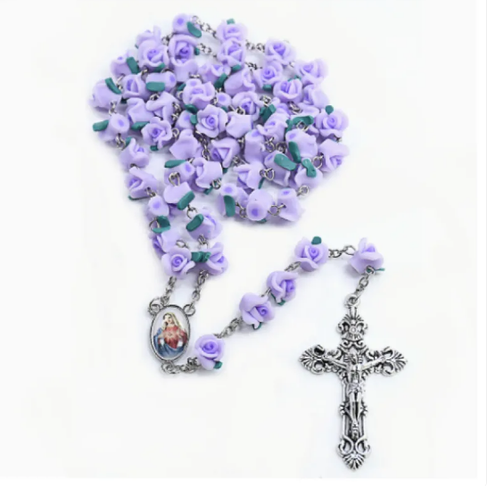 Collier de chapelet avec roues