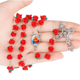 Collier de chapelet avec roues