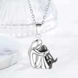 Collier de la chance avec motif de chien