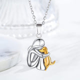 Collier de la chance avec motif de chien