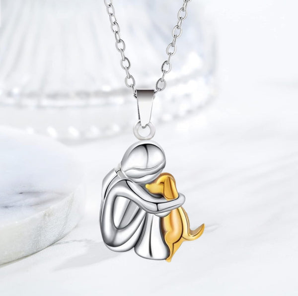 Collier de la chance avec motif de chien