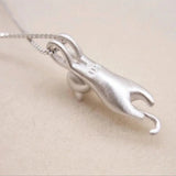 Collier en argent 925 amusant