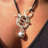 Collier en argent rétro
