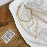 Collier en or et argent