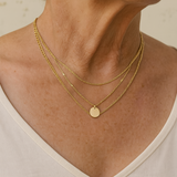 Collier en or et argent