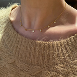 Collier rétro intemporel
