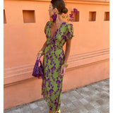 Vela - Robe midi femme à imprimé torsadé