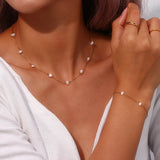 Ensemble cadeau en acier inoxydable : Collier et bracelet