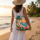 Sac de Plage Fait Main | Brise Tropicale