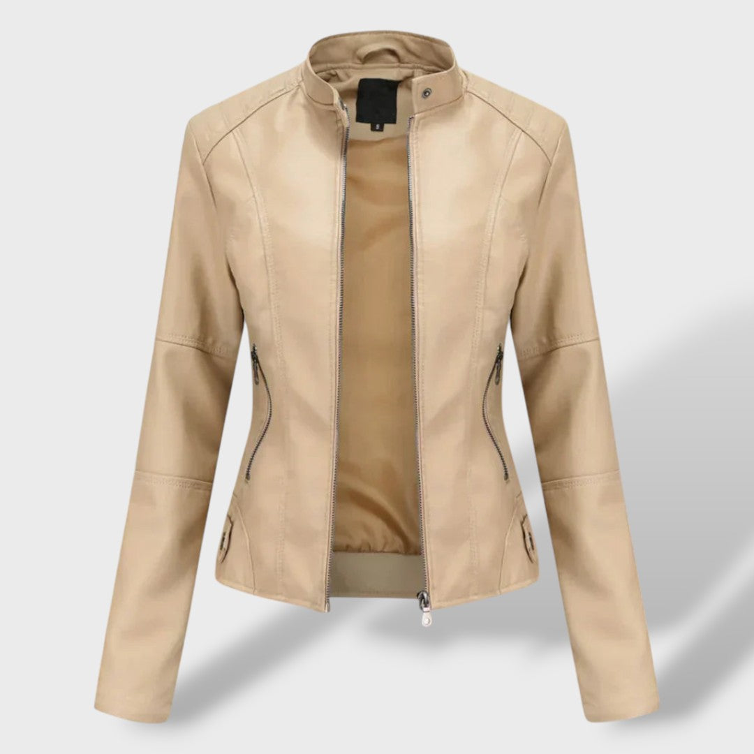Isabel| Veste en cuir femme