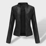 Isabel| Veste en cuir femme