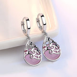 Boucles d'oreilles | Arbre de Vie en Argent Sterling