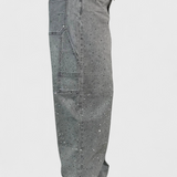 Jeans Cargo Dariya Balloon avec Brillance et Applications de Pierres Précieuses