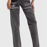 Jeans Roxy Vintage Effilochés Taille Haute