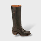 Bottes Hautes Élégantes avec Semelle Structurée