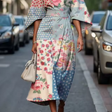 Celeste - Robe florale élégante