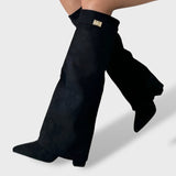 Bottes cowboy Cristela femme hauteur genou