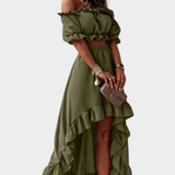 Katja Ensemble de Deux Pièces Off-Shoulder