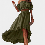 Katja Ensemble de Deux Pièces Off-Shoulder