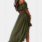 Katja Ensemble de Deux Pièces Off-Shoulder