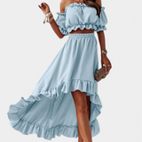 Katja Ensemble de Deux Pièces Off-Shoulder