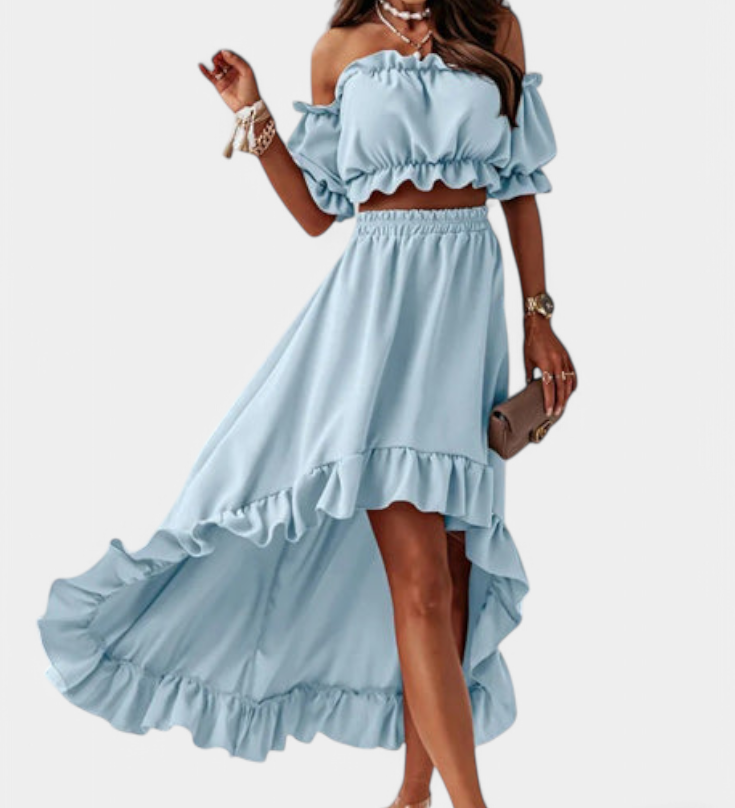 Katja Ensemble de Deux Pièces Off-Shoulder