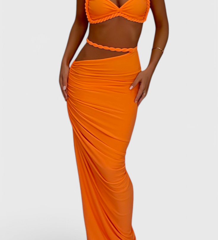 Estela Ensemble de Jupe Sans Dos