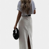 Jupe Maxi Yenifer avec Fente Parisienne