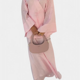 Zelda Ensemble Chemise Décolleté en V et Jupe avec Fente