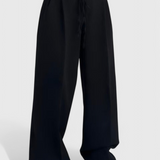 Sophie Pantalons à jambes larges avec cordons