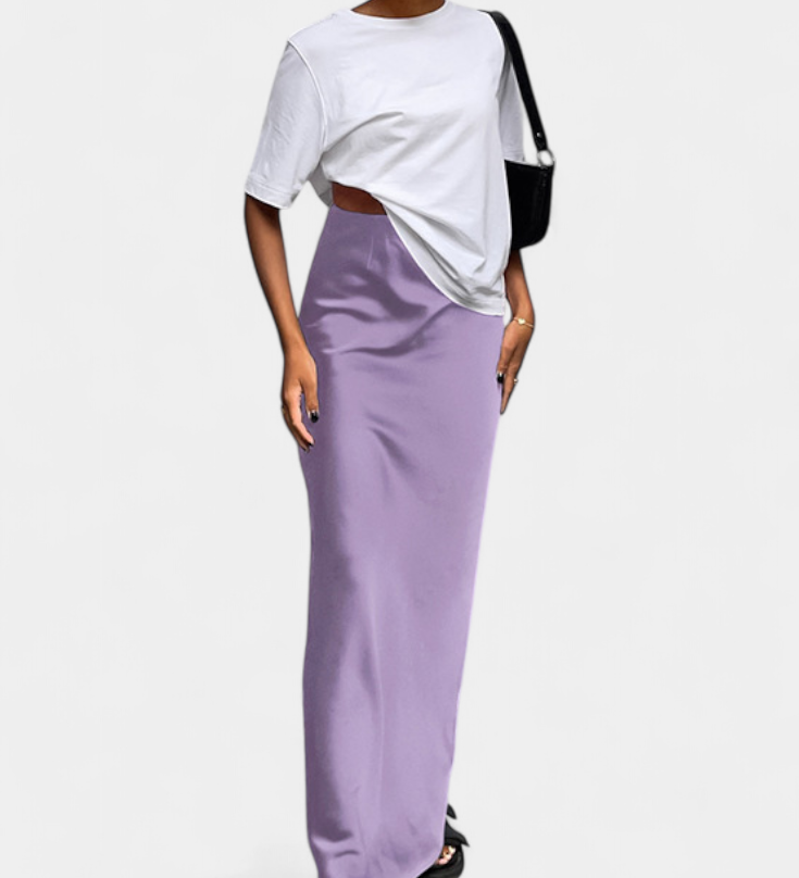 Jupe Maxi Utility Fable en Design Uni et Style Épuré