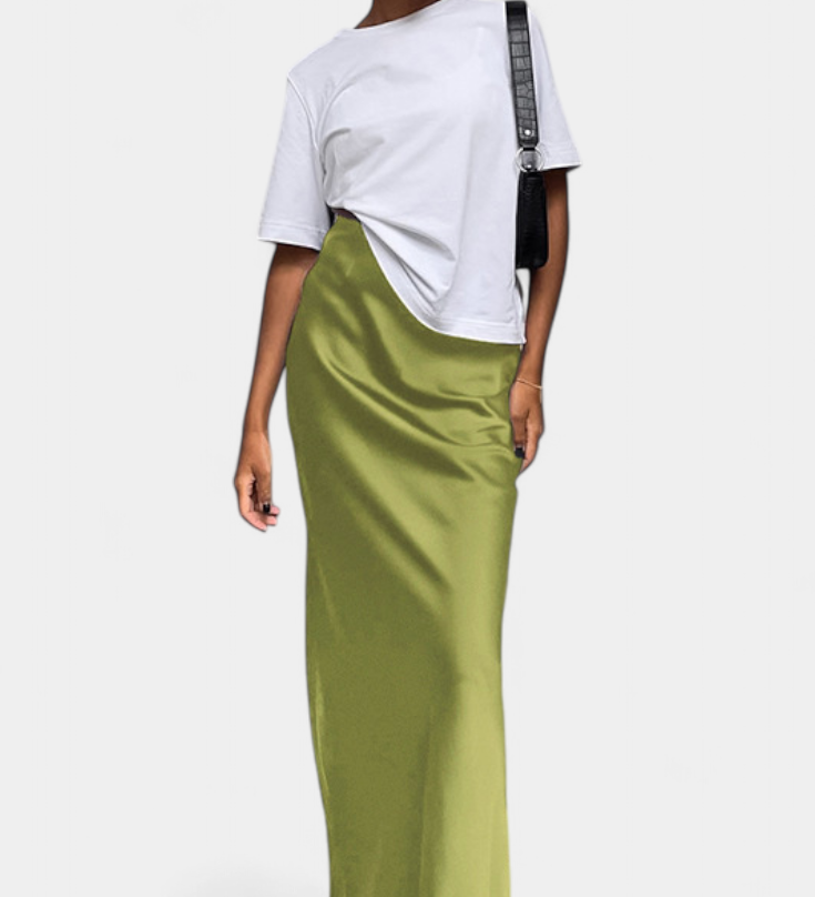 Jupe Maxi Utility Fable en Design Uni et Style Épuré