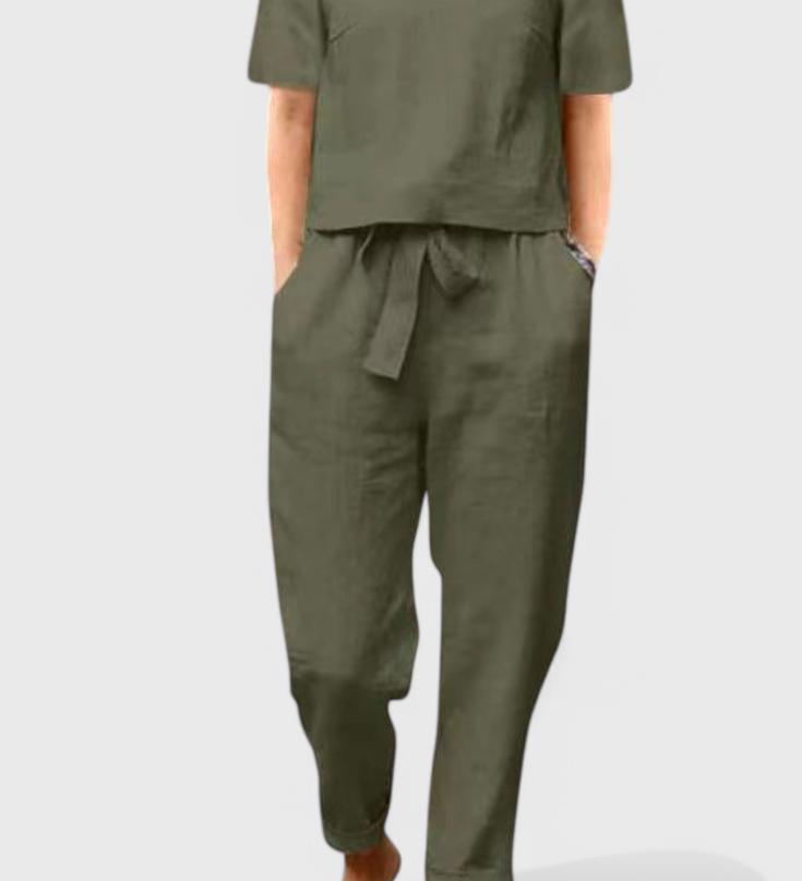 Yvette Ensemble d'Été Vintage