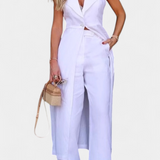 Ensemble Eider avec Gilet Long et Pantalon Droit